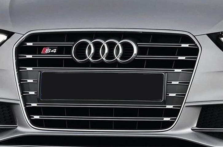 Grill geschikt voor Audi S4 (B8) platinumgrau, incl. S4-Logo, Autos : Pièces & Accessoires, Carrosserie & Tôlerie, Envoi