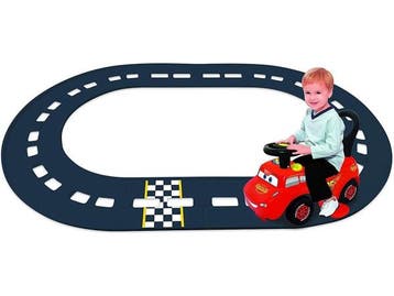 Veiling - Kiddieland Disney Cars Loopauto 3in1 met spoor en, Nieuw