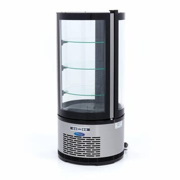 Vitrine à gâteaux - 100 L - 48 cm - ronde - Rénové, Verzenden, Autres types