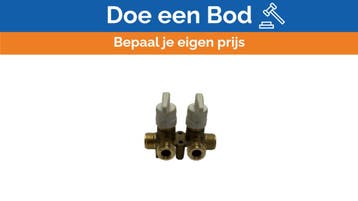 Bieden: Comap 0842000 Brass 2-Way Multi Valve, Ophalen of Verzenden