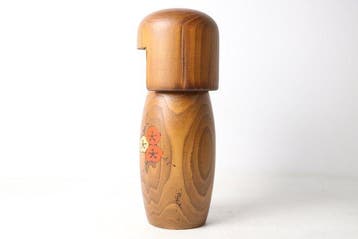 Usaburo Kokeshi - Pop Reishun (Beautiful Spring) Sosaku, Antiek en Kunst
