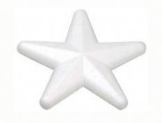 Oasis® Styropor Piepschuim Isimo Ster 10×3 cm, Nieuw