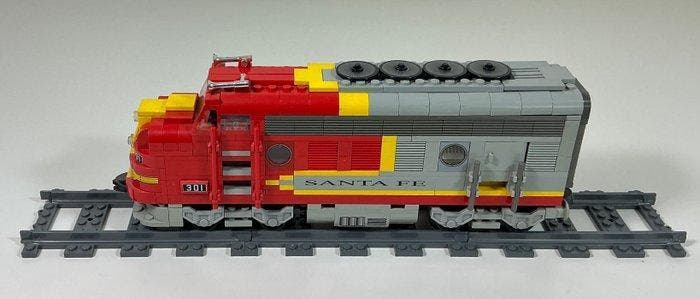 Lego Set - Train - Santa Fe Super Chief - Complete Train (7, Kinderen en Baby's, Speelgoed | Duplo en Lego