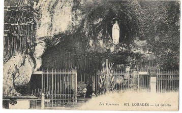 Frankrijk - Stad en Landschap - LOURDES - Ansichtkaart (125)