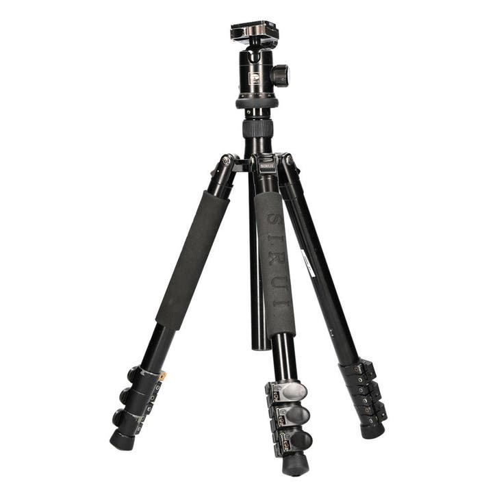 Sirui Aluminium ET-1004 statief + E-20 balhoof met garantie, Audio, Tv en Foto, Fotografie | Statieven en Balhoofden, Gebruikt