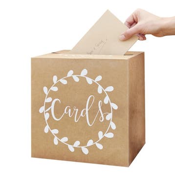 Kaarten Box 25cm, Verzenden