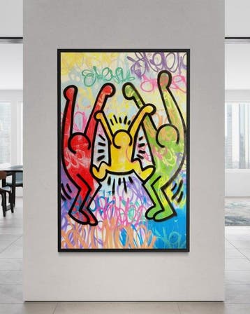 Gunnar Zyl - Family / Keith Haring & Zyl XXL