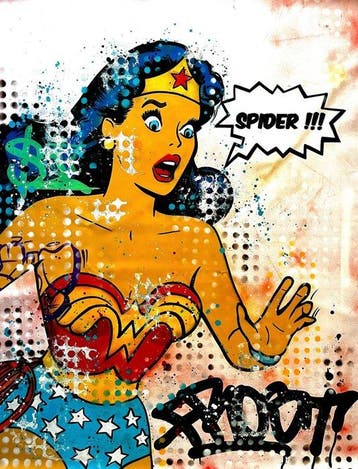 Moabit - Wonder Woman X Spider!!!