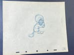Walt Disney - Originele animatietekening van Donald Duck -