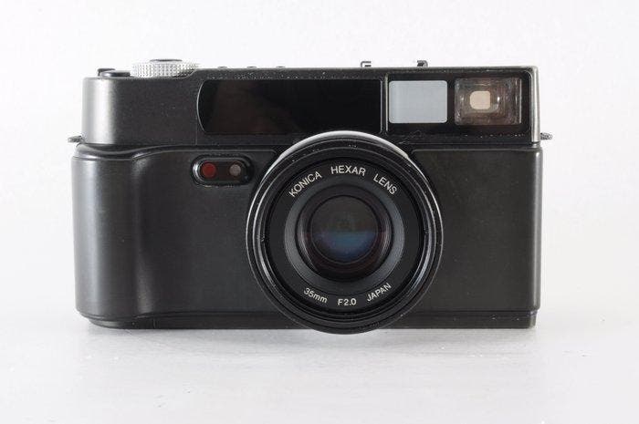 Konica HEXAR black Analoge compactcamera, TV, Hi-fi & Vidéo, Appareils photo analogiques