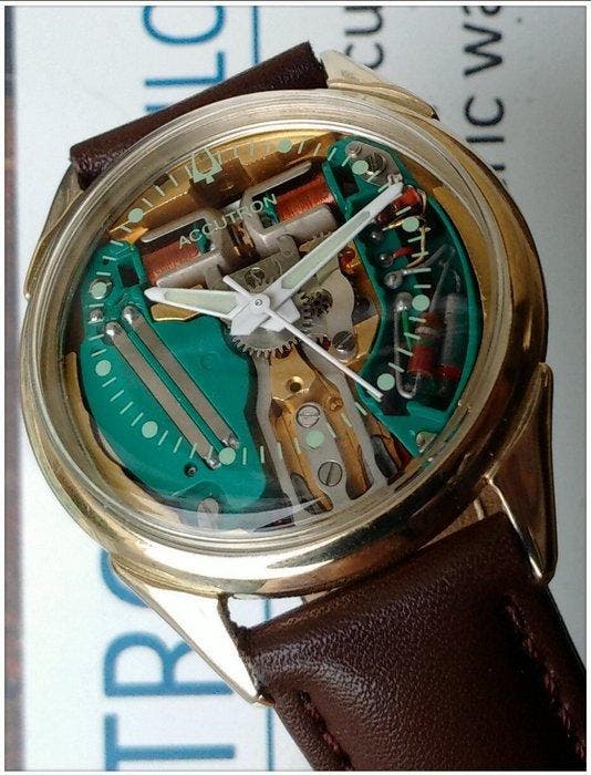 Bulova Accutron Spaceview-Révisée - Heren - 1968, Handtassen en Accessoires, Horloges | Heren