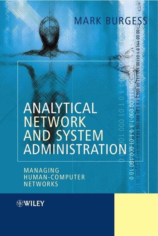 Analytical Network and System Administration 9780470861004, Livres, Langue | Anglais, Envoi