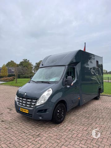 Prachtige Renault Vigo paardencamionette! 2011!, Dieren en Toebehoren, Ophalen, Zo goed als nieuw, Polyester, 2-paards trailer