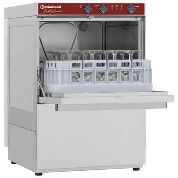 Glazenspoelmachine | Mand 350x350 | Naglanspomp | 230V |, Verzenden, Nieuw in verpakking