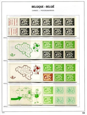 Belgique 1969/1999 - Tous les livrets des années 1969 à 1999, Timbres & Monnaies, Timbres | Europe | Belgique