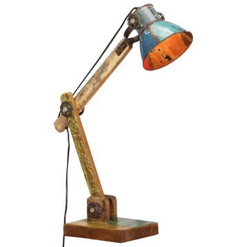 vidaXL Bureaulamp industrieel rond E27 23x18x95 cm, Verzenden