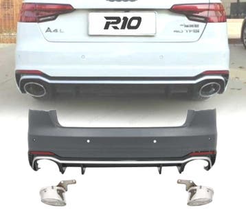 Pare-Chocs Arrière Pour Audi A4 B9 Sedan 16- Look Rs4, Verzenden