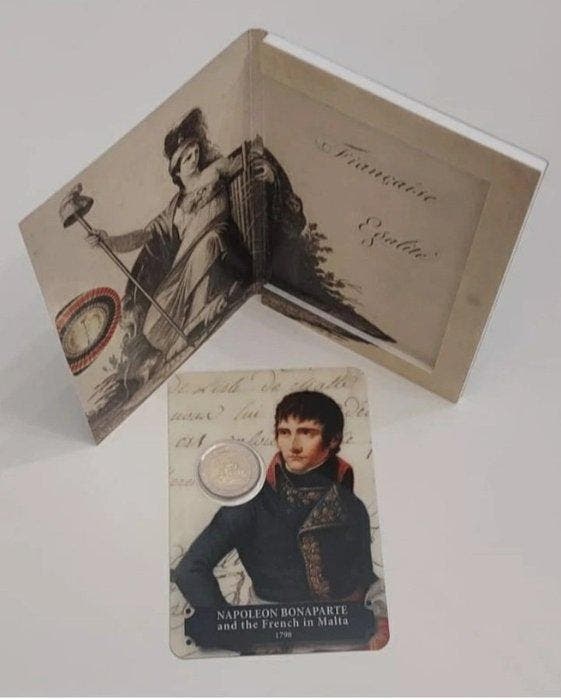 Malte. 2 Euro 2023 Nicolaus Copernicus + Napoleon, Timbres & Monnaies, Monnaies | Europe | Monnaies non-euro