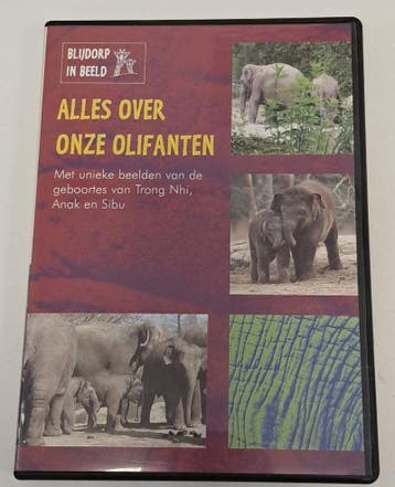 Blijdorp in Beeld - Alles Over Onze Olifanten DVD, Verzenden, Nieuw in verpakking