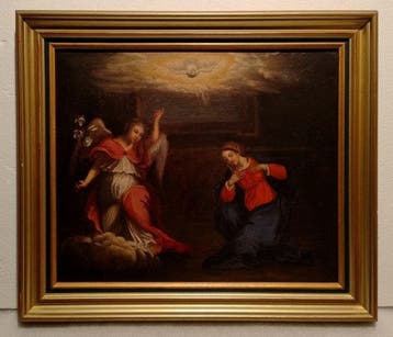 Italiaanse school (XVII) - Annunciazione