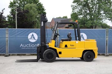 Veiling: Heftruck Jungheinrich DFG 50 Diesel 5460kg 4.0m 199, Ophalen