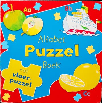 Alfabet puzzel boek 9789058889720 Parasol, Verzenden, Gelezen, Parasol