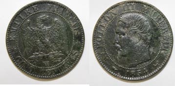5 Centimes France Frankreich Km 777 Cinq Centimes 1854 W..., Verzenden, België