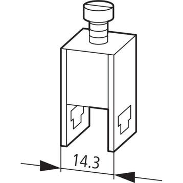 Eaton AK35 Main Current Clamp Max 35mm2 - 079614 [50 Pieces], Bricolage & Construction, Verzenden
