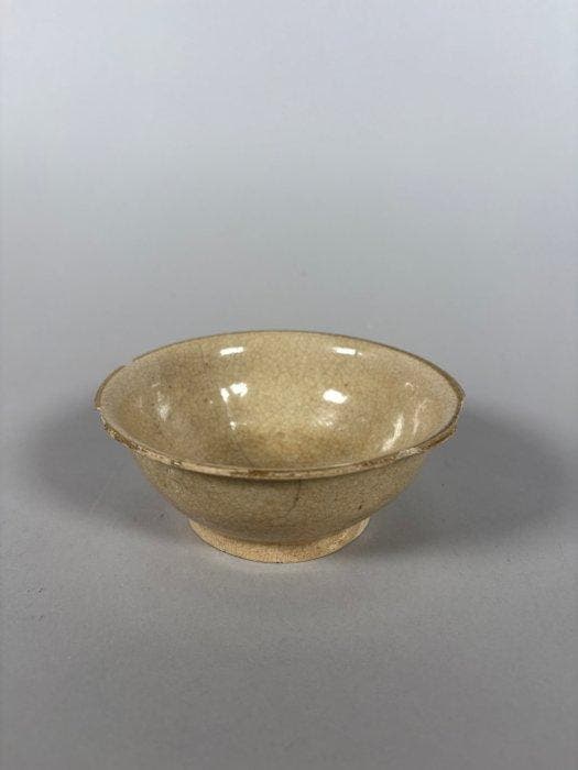 Chinois ancien Grès Song Dynasty cup, 22 cm. ( ca 960 - 1279, Collections, Minéraux & Fossiles