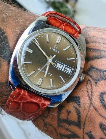 Timex - Q Timex - Zonder minimumprijs - TIMEX1500A - Heren -, Nieuw