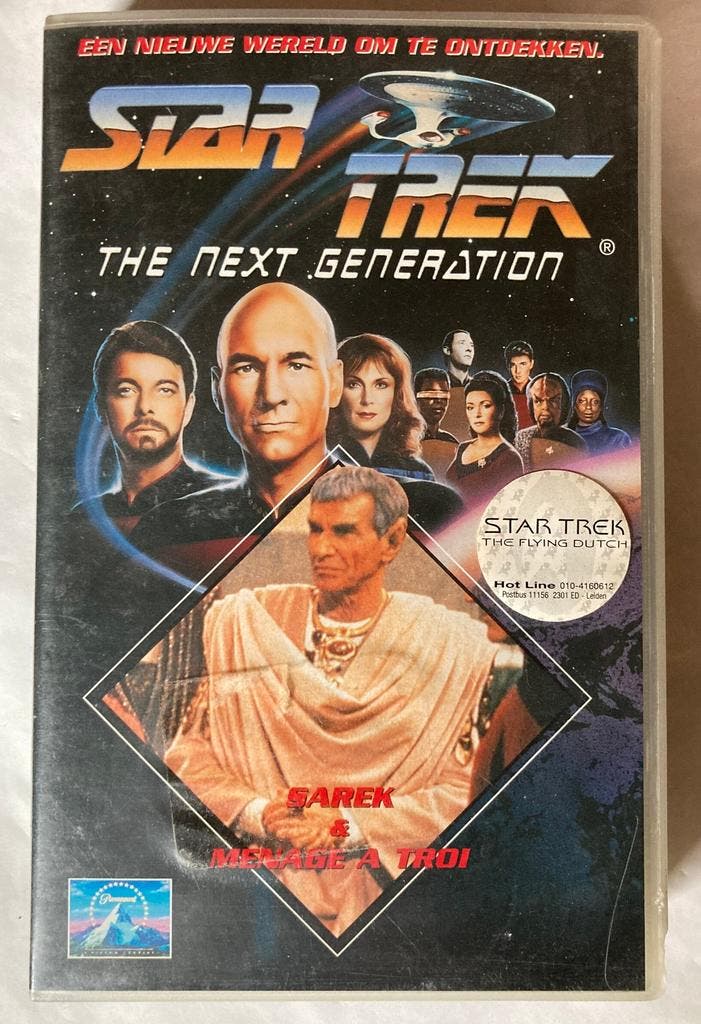 STAR TREK THE NEXT GENERATION (VHS), Cd's en Dvd's, VHS | Film, Gebruikt