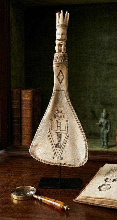 Spatule de Prestige ou Cuillère de Cérémonie - Style, Antiek en Kunst, Kunst | Niet-Westerse kunst