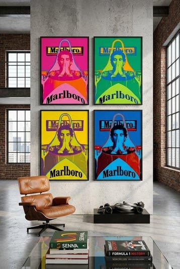 CREATIVE_HUB - Lot of 4 canvas cm 40 x 60 - Senna through, Nieuw