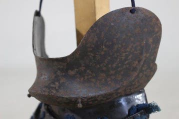 Mengu/Menpo - Japan - E3-384 Tetsusabiji Hanpo van Samurai, Antiek en Kunst