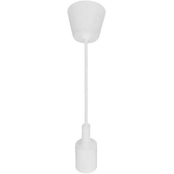 Moderne LED Hanglamp - Stoffen Wit Mat Kunststof - E27 LED L, Verzenden, Nieuw