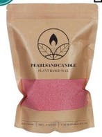 Kaarsenzand Pearl Sand Roze inclusief 4 lonten 400 g, Nieuw