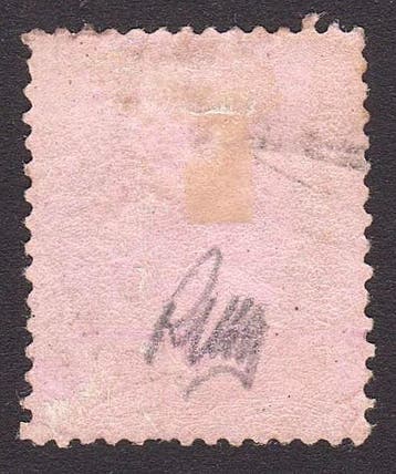 France 1871/1875 - “Cérès” 10c brun sur rose “Piccole Cifre”