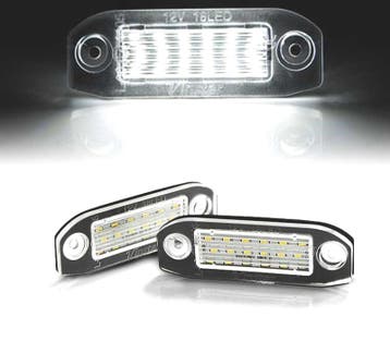 Éclairage Plaque D´immatriculation Pour Volvo C30, S40, S60,, Verzenden, Nieuw