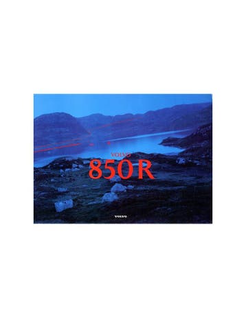 1996 VOLVO 850 R BROCHURE DUITS, Boeken, Ophalen of Verzenden, Nieuw