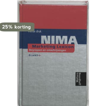NIMA Marketing Lexicon / Leerboek 9789001652340 Nima, Verzenden, Nima