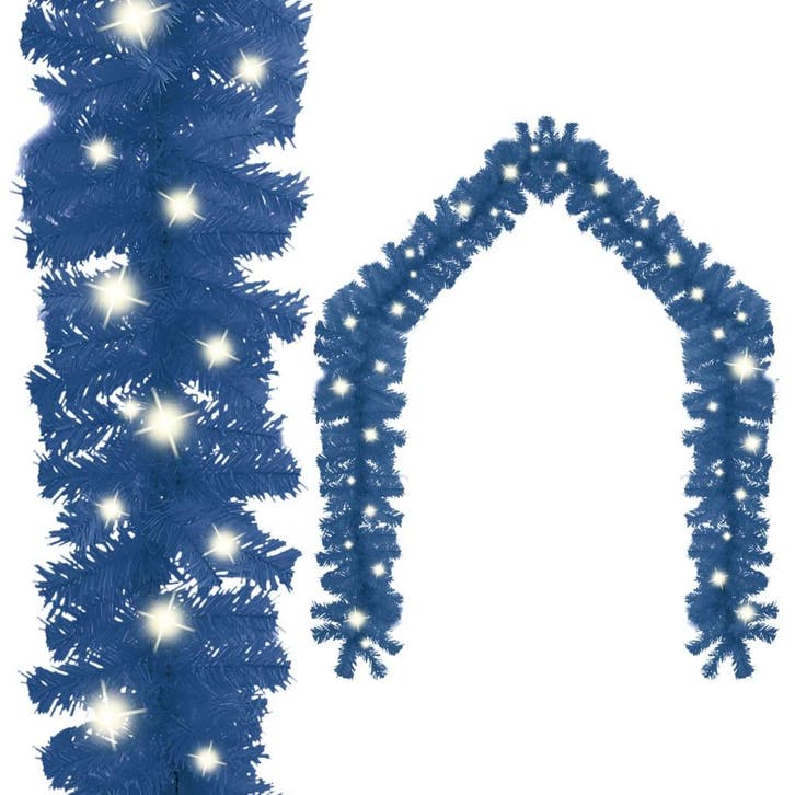 vidaXL Kerstslinger met LED-lampjes 20 m blauw, Divers, Noël, Envoi