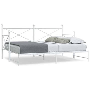 vidaXL Slaapbank met onderschuifbed zonder matras 75x190 cm, Verzenden, Nieuw