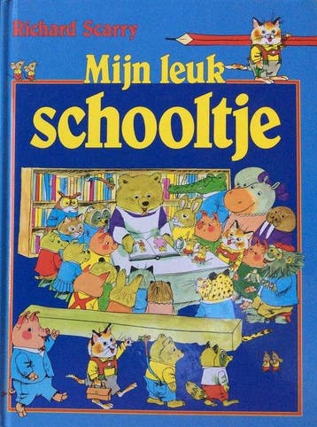 Mijn leuk schooltje 9789024336074 Richard Scarry, Verzenden, Gelezen, Richard Scarry