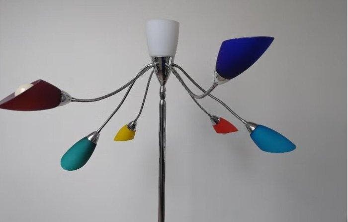 de majo - Poli Po“ – Italien, 1990er - Uplighter vloerlamp -, Antiek en Kunst, Antiek | Verlichting