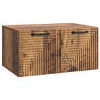 vidaXL Wandmontage TV-kast Oud hout 59,5 x 41 x 30 cm, Huis en Inrichting, Verzenden, Nieuw