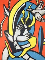 Fernand Léger (1881-1955) - Les Oiseaux, Antiek en Kunst
