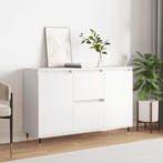 vidaXL Dressoir 101,5x35x70 cm bewerkt hout wit, Verzenden