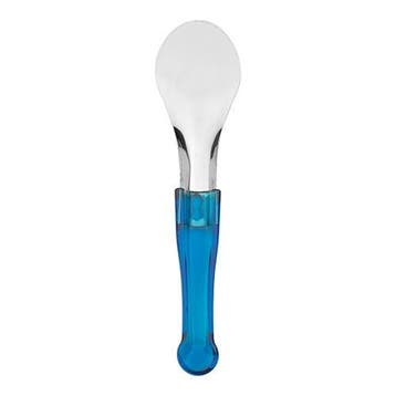 IJsschep/Spatel | RVS | Kunststof | Blauw | Handvat | 250mm, Verzenden, Nieuw in verpakking
