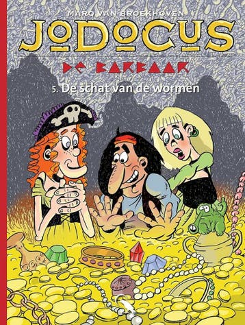 De schat van de wormen / Jodocus de Barbaar / 5, Verzenden, Zo goed als nieuw, Marq Van Broekhoven