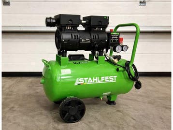 Veiling - Stahlfest 24 liter olievrije compressor, Doe-het-zelf en Bouw, Compressors, Nieuw